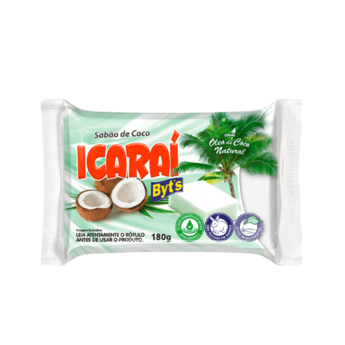Sabão em Pedra Coco 180g Icaraí